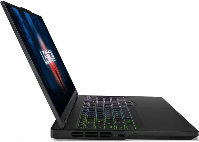 Alt view image 5 of 18 - Lenovo Legion Pro 5 16ARX8 82WM0001US 16" Gaming Notebook - WQXGA - 2560 x 1600 - AMD Ryzen 5 7645HX Hexa-core (6 Core) 4 GHz - 16 GB Total RAM - 1 TB SSD - Onyx Gray