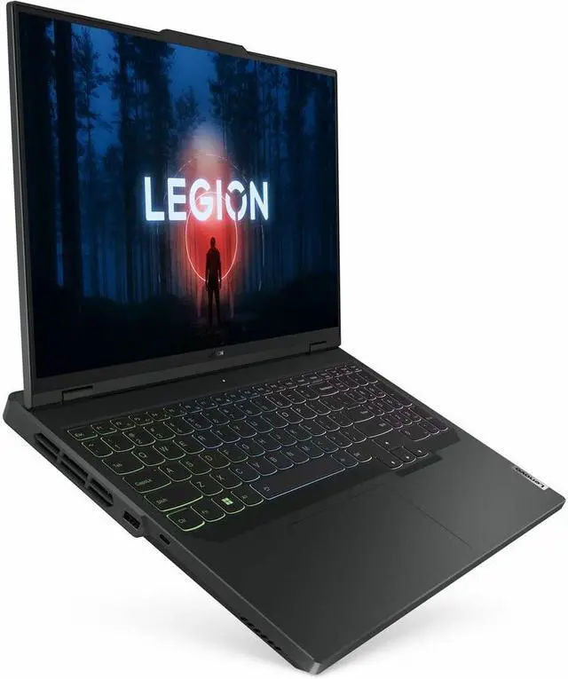 Alt view image 11 of 18 - Lenovo Legion Pro 5 16ARX8 82WM0001US 16" Gaming Notebook - WQXGA - 2560 x 1600 - AMD Ryzen 5 7645HX Hexa-core (6 Core) 4 GHz - 16 GB Total RAM - 1 TB SSD - Onyx Gray