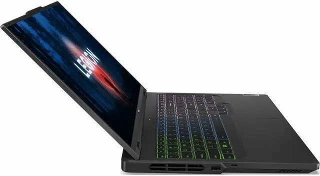 Alt view image 13 of 18 - Lenovo Legion Pro 5 16ARX8 82WM0001US 16" Gaming Notebook - WQXGA - 2560 x 1600 - AMD Ryzen 5 7645HX Hexa-core (6 Core) 4 GHz - 16 GB Total RAM - 1 TB SSD - Onyx Gray