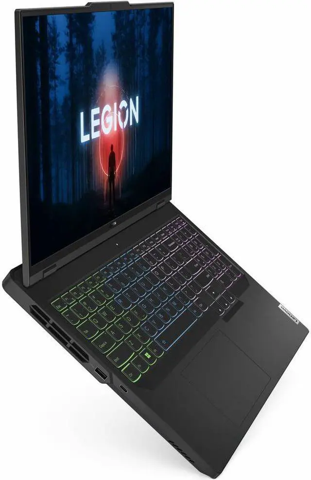 Alt view image 14 of 18 - Lenovo Legion Pro 5 16ARX8 82WM0001US 16" Gaming Notebook - WQXGA - 2560 x 1600 - AMD Ryzen 5 7645HX Hexa-core (6 Core) 4 GHz - 16 GB Total RAM - 1 TB SSD - Onyx Gray