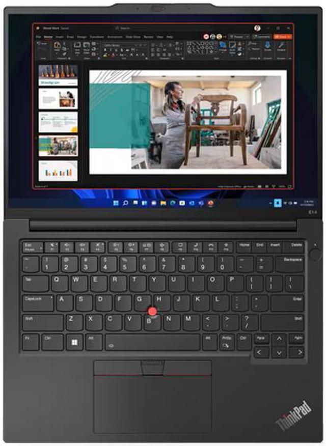 Alt view image 3 of 7 - Lenovo ThinkPad E14 Gen 5 14.0" Intel Core i5-1335U 16GB Memory 256 GB SSD Windows 11 Pro 21JK0084US