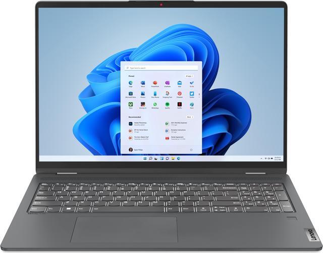 Alt view image 6 of 14 - Lenovo IdeaPad Flex 5 2-in-1 16.0" Touchscreen Laptop i7-1255U 16GB RAM 1 TB PCIe SSD Windows 11 Home 82R80000US