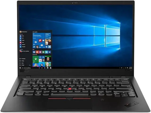 Main image of Lenovo X1 Carbon Gen 6 Laptop Intel Core i7-8550U (1.80GHz) 16GB Memory 256GB SSD Intel UHD Graphics 620 14.0" FHD Windows 11 Pro
