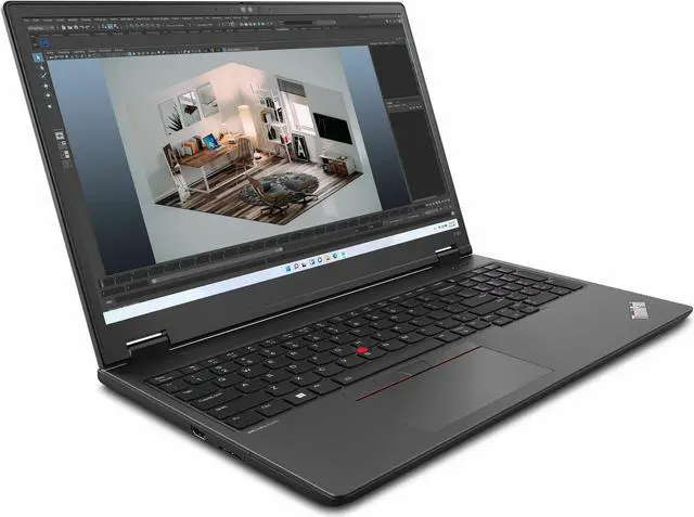 Main image of Lenovo ThinkPad P16v Gen 1 16.0" AMD Ryzen 7 7840HS NVIDIA RTX A1000 32GB Memory 1TB SSD Windows 11 Pro 21FE0028US
