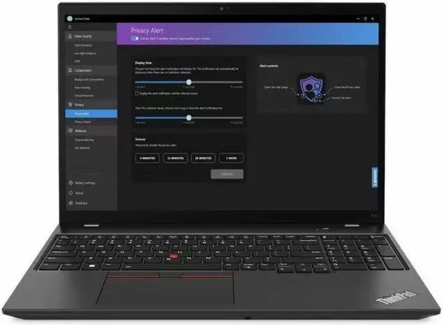 Alt view image 5 of 18 - Lenovo ThinkPad T16 Gen 2 16.0" Touch Screen AMD Ryzen 7 7840U AMD Radeon 780M 16GB Memory 512GB SSD Windows 11 Pro 21K70008US