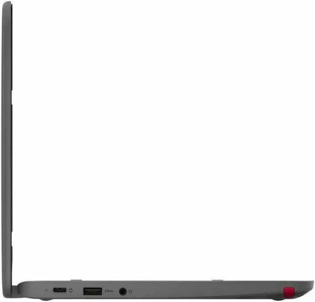 Alt view image 5 of 8 - Lenovo 300e Yoga Chromebook Gen 4 11.6" Touchscreen Convertible 2 in 1 Chromebook - Octa-core (ARM Cortex A76 + Cortex A55) - 4 GB - 32 GB Flash Memory - ChromeOS - Graphite Gray 82W2000AUS