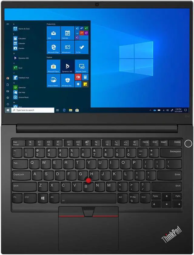 Alt view image 9 of 10 - Lenovo Canada ThinkPad E14 Gen 5 14" Business Laptop-Graphite Black(Intel Core i7 1355U/512GB SSD/16GB RAM)-(21JK0053CA)