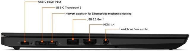 Alt view image 4 of 5 - Lenovo ThinkPad X13 Laptop Intel Core i5-10310U 1.70 GHz 16GB RAM 512GB SSD 13.3” FHD Windows 11 Pro