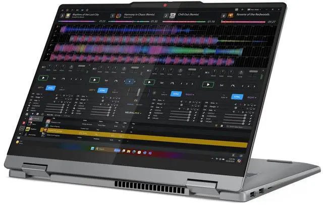 Alt view image 10 of 14 - Lenovo IdeaPad 5 2-in-1 14.0" Touchscreen Laptop Qualcomm Snapdragon X Plus X1P-42-100 16GB RAM 1TB SSD Windows 11 Home 83GH0000US