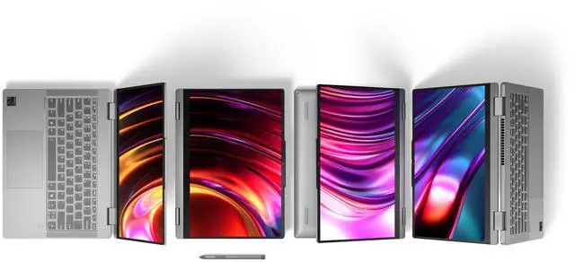 Alt view image 8 of 14 - Lenovo IdeaPad 5 2-in-1 14.0" Touchscreen Laptop Qualcomm Snapdragon X Plus X1P-42-100 16GB RAM 1TB SSD Windows 11 Home 83GH0000US