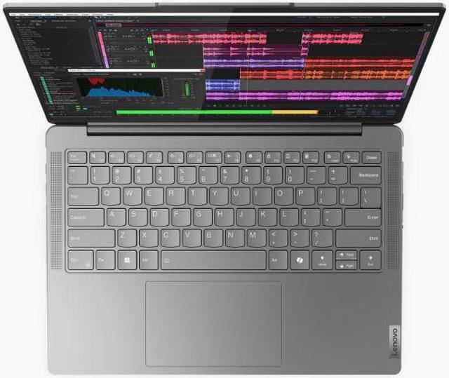 Alt view image 3 of 7 - Lenovo IdeaPad  Slim 7i Laptop Intel Core Ultra 7 155H 32GB Memory 1 TB SSD 14.0" WUXGA Touchscreen OLED Display Windows 11 Home 83D80003US