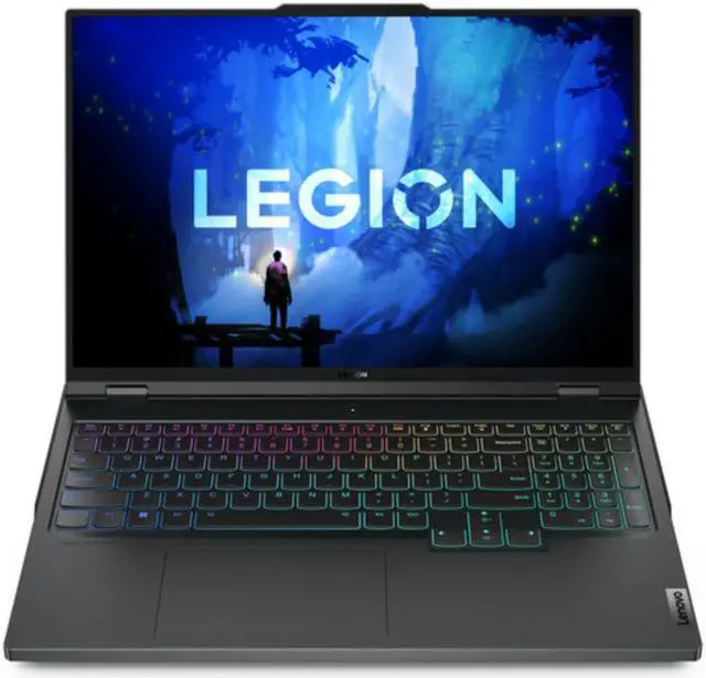 Main image of Lenovo Legion Pro 7 Gaming Laptop Intel Core i9-13900HX NVIDIA GeForce RTX 4080 32GB Memory 2 TB SSD 16.0" WQXGA Display Windows 11 Home 82WQ0065US