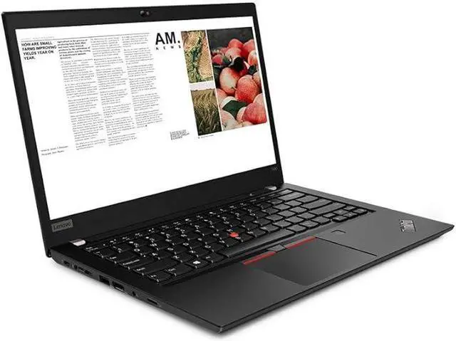 Alt view image 2 of 4 - Lenovo ThinkPad T490 Laptop Intel Core i5-8365U 16GB Memory 256 GB SSD 14.0" Touchscreen Windows 11 Pro