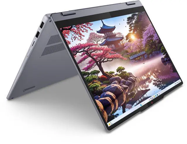 Alt view image 5 of 9 - Lenovo IdeaPad 5 - 14.0" AMD Radeon 860M - AMD Ryzen AI 7 350 - 16GB Memory - 1 TB SSD - Windows 11 Home - Laptop - 60 Hz IPS (83KT002YCC )