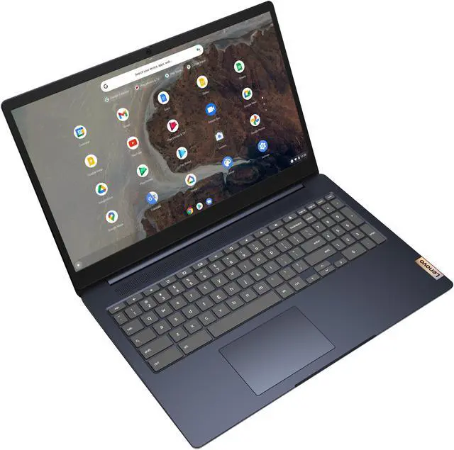 Alt view image 2 of 18 - Lenovo IdeaPad 3i Chromebook Intel Celeron N4500 8GB Memory 64 GB SSD 15.6" Non-Touch Screen Chrome OS 82N40059CF