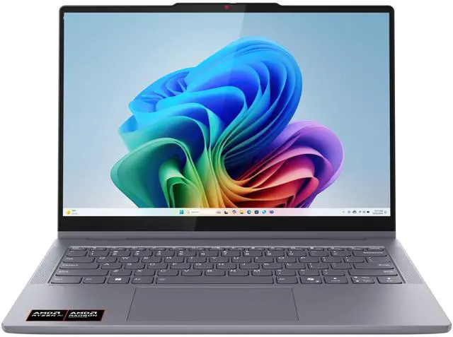 Main image of Lenovo IdeaPad 5 AMD Ryzen AI 7 350 16GB Memory 1 TB NVMe SSD AMD Radeon 860M 14" Touchscreen 1920 x 1200 Convertible 2-in-1 Laptop Windows 11 Home 83KT001VCF