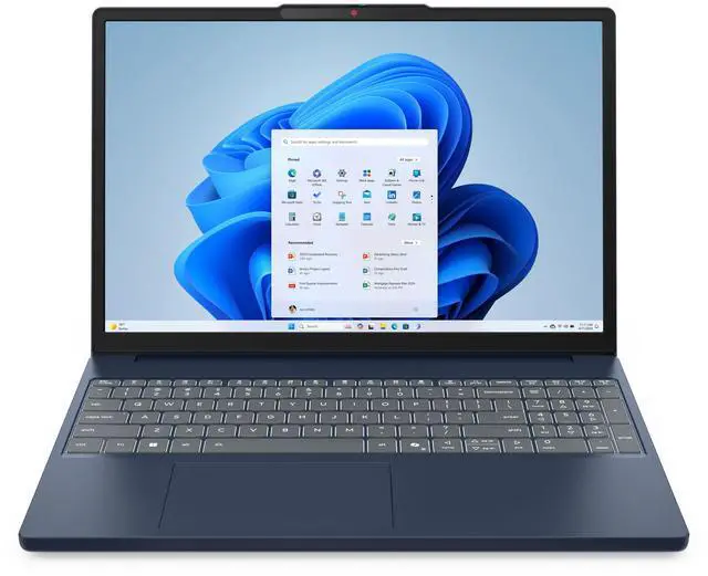 Main image of Lenovo IdeaPad Slim 3 15.3" AMD Ryzen 7 8840HS Laptop 24GB Memory 512 GB SSD AMD Radeon 780M Windows 11 Home 83KA003DUS