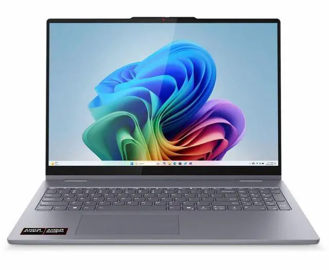 Main image of Lenovo IdeaPad 5 AMD Ryzen AI 5 340 16GB Memory 1 TB NVMe SSD AMD Radeon 840M 16.0" Touch Screen 1920 x 1200 Convertible 2-in-1 Laptop 83KU001QUS