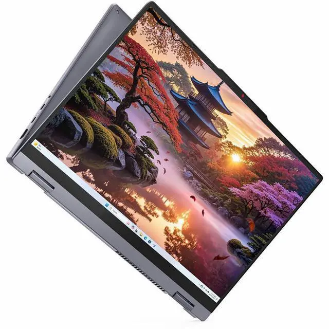 Alt view image 3 of 10 - Lenovo IdeaPad 5 AMD Ryzen AI 5 340 16GB Memory 1 TB NVMe SSD AMD Radeon 840M 16.0" Touch Screen 1920 x 1200 Convertible 2-in-1 Laptop 83KU001QUS