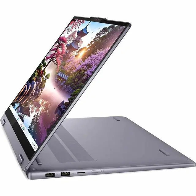 Alt view image 7 of 10 - Lenovo IdeaPad 5 AMD Ryzen AI 5 340 16GB Memory 1 TB NVMe SSD AMD Radeon 840M 16.0" Touch Screen 1920 x 1200 Convertible 2-in-1 Laptop 83KU001QUS
