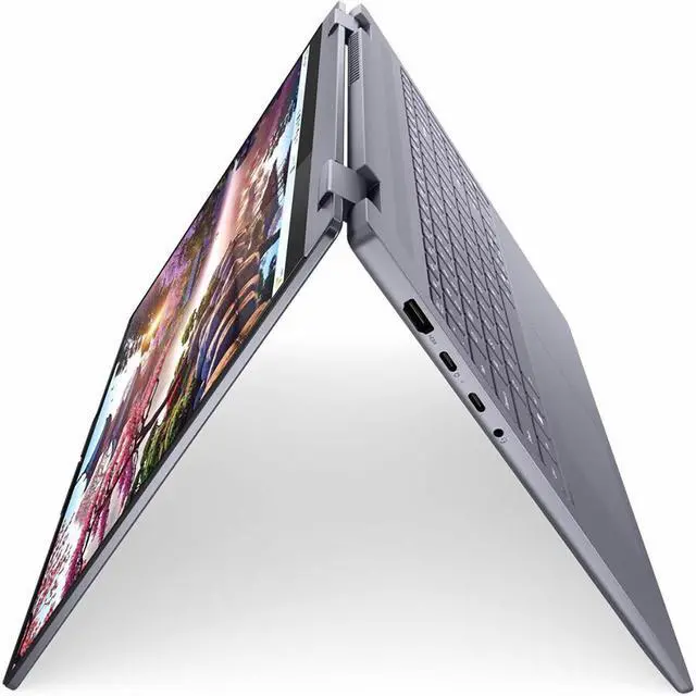 Alt view image 8 of 10 - Lenovo IdeaPad 5 AMD Ryzen AI 5 340 16GB Memory 1 TB NVMe SSD AMD Radeon 840M 16.0" Touch Screen 1920 x 1200 Convertible 2-in-1 Laptop 83KU001QUS