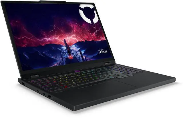 Alt view image 2 of 16 - Lenovo Legion 5 15.1" WQXGA Gaming Laptop, AMD Ryzen AI 7 350 2.0GHz, 32GB RAM, 1TB SSD, NVIDIA GeForce RTX 5070 8GB, Windows 11 Home, Eclipse Black(83F10006US )