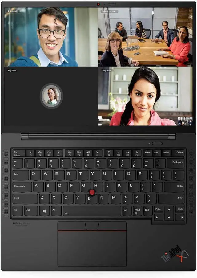 Alt view image 5 of 5 - Lenovo Thinkpad X1 Carbon Gen 9 Laptop Intel Core i7-1185G7 16GB Memory 512 GB SSD 14.0" Windows 11 Pro