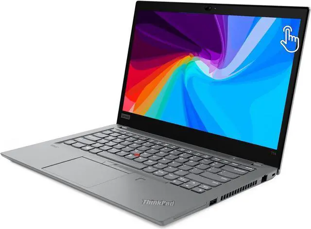 Alt view image 3 of 5 - Lenovo ThinkPad T14 Gen 2 Laptop Intel Core i5-1145G7 16GB Memory 512GB SSD Intel Iris Xe Graphics 14.0" FHD Touchscreen Windows 11 Pro