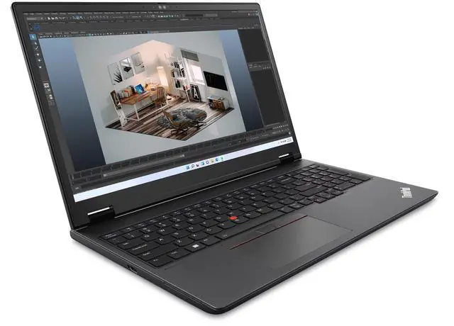 Main image of Lenovo ThinkPad Business Laptops Intel Core Ultra 7 155H 16GB Memory 512 GB NVMe SSD NVIDIA RTX 1000 Ada Generation 16.0" Non-Touch Screen Windows 11 Pro P16v Gen 2