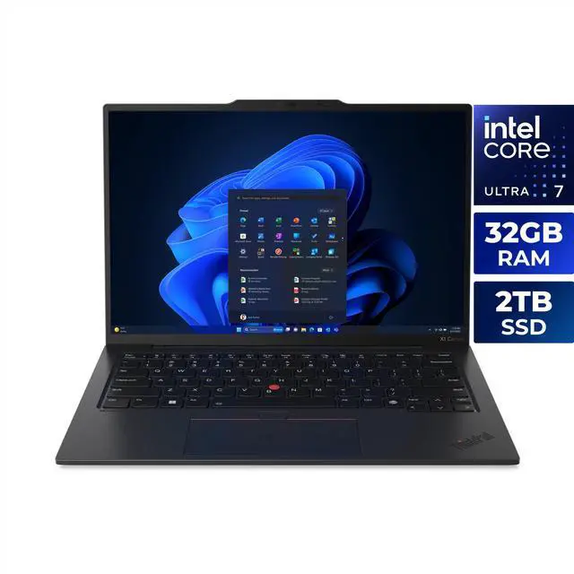 Main image of Lenovo 14.0" ThinkPad X1 Carbon Gen 12 Intel Core Ultra 7 155U 32GB RAM 2TB SSD Windows 11 Pro