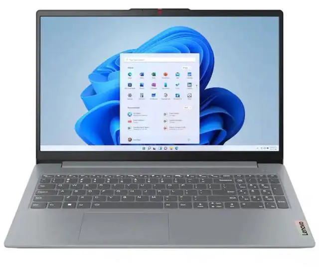 Main image of Lenovo IdeaPad Slim 3 15.6 inch (1920 x 1080) Touchscreen Laptop, AMD-8 Core Ryzen 7 7730U Processor, 16GB LPDDR4 RAM, 512GB SSD, Windows 11 - Artic Grey