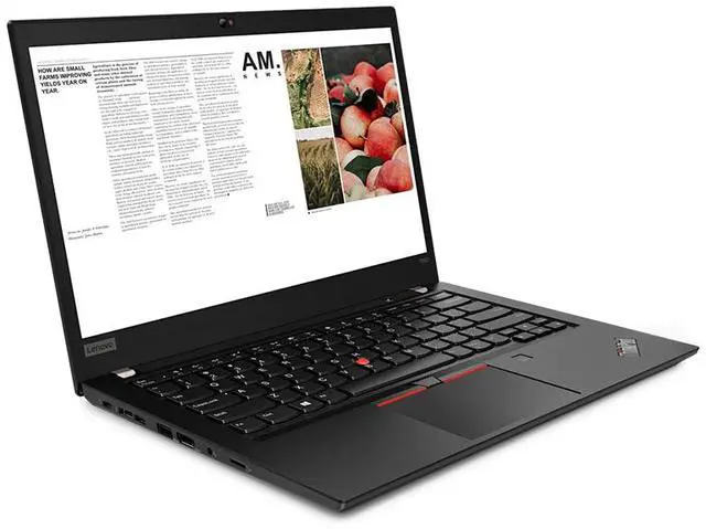 Alt view image 2 of 7 - Lenovo ThinkPad T490 Laptop Intel Core i7-8650U 16GB Memory 256GB SSD 14.0" Windows 11 Pro