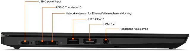 Alt view image 5 of 6 - Lenovo ThinkPad X13 Gen 1 Laptop Intel Core i5-10310U 16GB RAM 256GB SSD 13.3" Touchscreen Windows 11 Pro