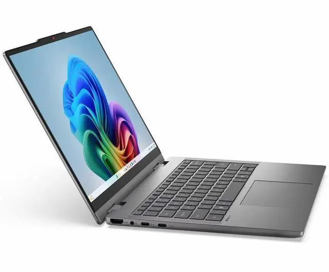 Alt view image 5 of 5 - Lenovo IdeaPad 5 14IPH11 83UG0008US 14" Touchscreen Convertible Copilot+ PC Notebook - Intel Core Ultra 5 322 - 16 GB - 1 TB SSD - Windows 11 Home - Webcam - Wi-Fi 7