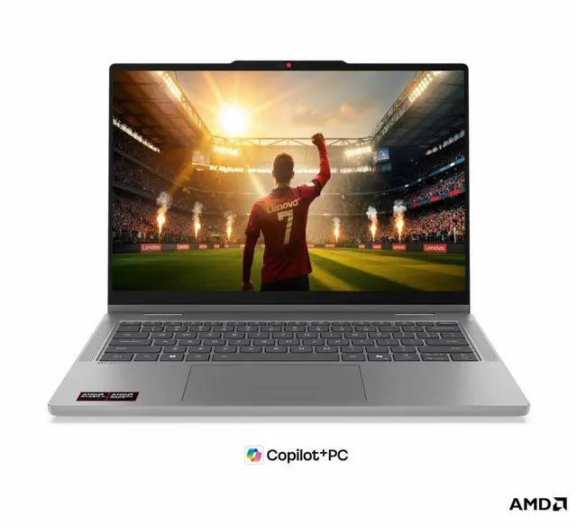 Alt view image 5 of 5 - Lenovo IdeaPad 5 15AGP11 83UM0009US 15.3" Touchscreen Convertible Copilot+ PC Notebook - AMD Ryzen AI 5 Ryzen AI 430 - 16 GB - 512 GB SSD - Windows 11 Home - Webcam - Wi-Fi 7