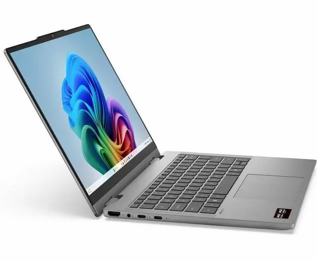 Alt view image 2 of 4 - Lenovo IdeaPad 5 14AGP11 83UH000AUS 14" Touchscreen Convertible Copilot+ PC 2 in 1 Notebook, WUXGA, 60 Hz, AMD Ryzen AI 5 430, 16 GB, 512 GB SSD, Windows 11 Home, Luna Gray