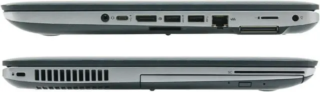 Alt view image 4 of 4 - HP Laptop Intel Core i7-6600U 8GB Memory 256 GB SSD 15.6" Non-Touch Screen Windows 10 Pro 64-bit 650 G2