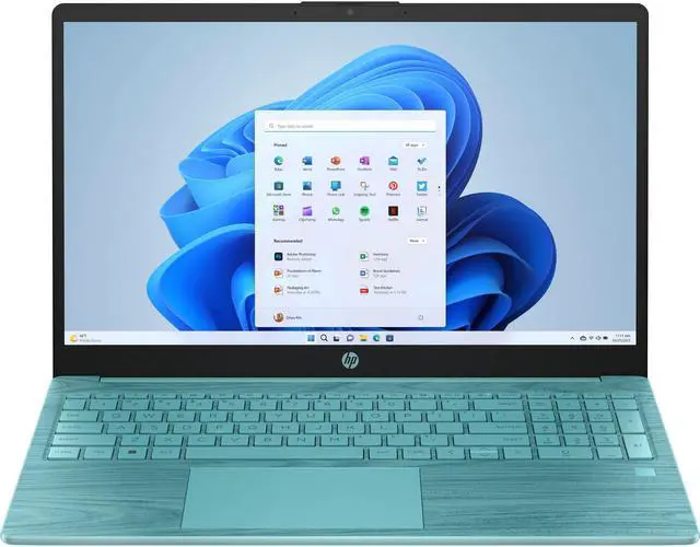 Main image of HP Laptop Intel Processor N100 (1.80GHz) 4GB Memory 128 GB UFS SSD Intel UHD Graphics 15.6" Touchscreen Windows 11 in S mode 15-fd0630ds