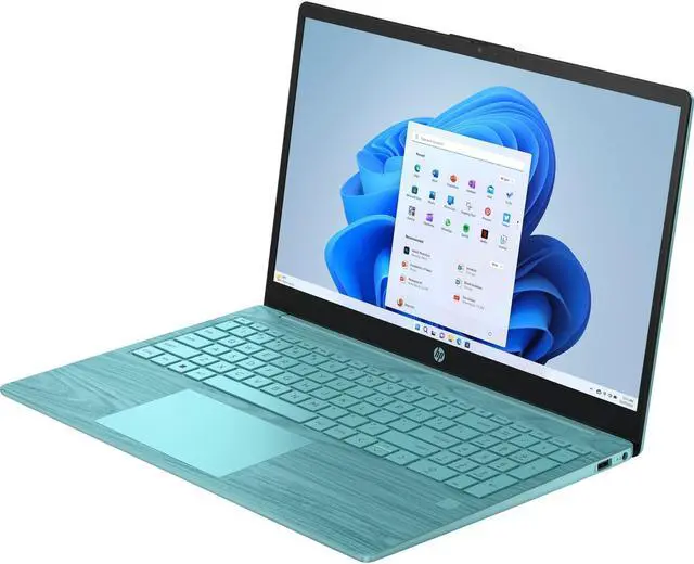 Alt view image 3 of 6 - HP Laptop Intel Processor N100 (1.80GHz) 4GB Memory 128 GB UFS SSD Intel UHD Graphics 15.6" Touchscreen Windows 11 in S mode 15-fd0630ds