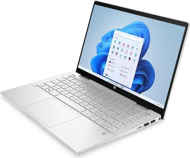 Alt view image 4 of 4 - HP Pavilion x360 Intel Core i5-1335U 8GB Memory 512 GB PCIe SSD Intel Iris Xe Graphics 14.0" Touch Screen 1920 x 1080 Convertible 2-in-1 Laptop Windows 11 Home 64-bit 14-ek1008ca