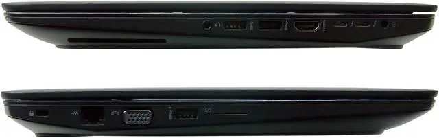 Alt view image 4 of 4 - HP ZBook Grade A Mobile Workstation Intel Xeon E3-1545M v5 16GB Memory 512 GB SSD Intel Iris Pro Graphics P580 15.6" Non-Touch Screen 15 G3