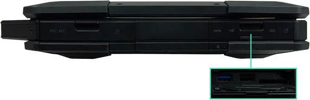 Alt view image 3 of 5 - DELL 14 4310U (2.0GHz) 16GB Memory 256 SSD Windows 10 14 Rugged 5404