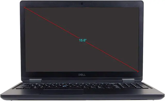 Alt view image 5 of 8 - DELL Grade B Laptop i7-7820HQ (2.9GHz) 16GB Memory 480 SSD 15.6 Non-Touch Screen Windows 10 Pro 5580