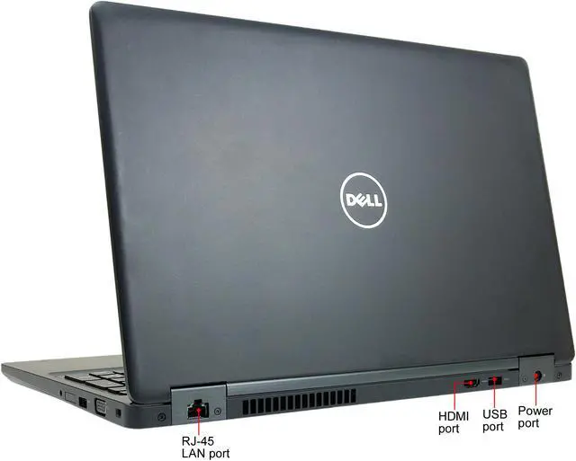 Alt view image 8 of 8 - DELL Grade B Laptop i7-7820HQ (2.9GHz) 16GB Memory 480 SSD 15.6 Non-Touch Screen Windows 10 Pro 5580