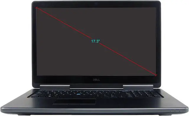 Alt view image 5 of 8 - DELL Grade A Laptop i7-6820HQ (2.7GHz) 32GB Memory 512 SSD 17.3 Non-Touch Screen Windows 10 Pro Precision 7710