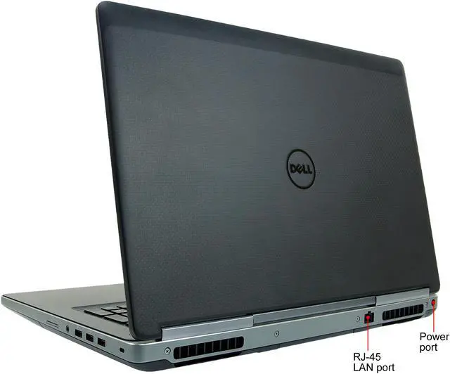 Alt view image 8 of 8 - DELL Grade B Laptop i7-6820HQ (2.7GHz) 16GB Memory 480 SSD 17.3 Non-Touch Screen Windows 10 Pro Precision 7710