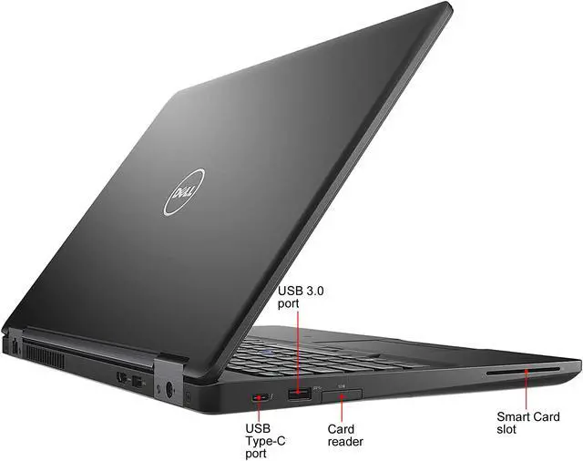 Alt view image 5 of 7 - DELL Precision 3520 Laptop Intel Core i7 7th Gen 7700HQ (2.80 GHz) 16 GB Memory 500 GB SSD Intel HD Graphics 630 15.6" Windows 10 Pro 64-Bit Grade B