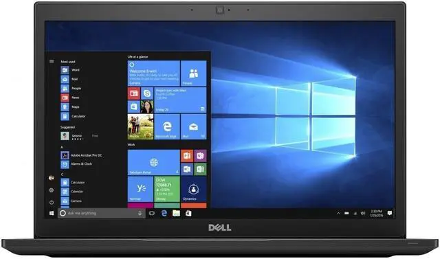 Alt view image 3 of 3 - Dell Latitude 7490 Intel Core i7-8650U X4 1.9GHz 8GB 512GB SSD 14", Black (Certified Refurbished)