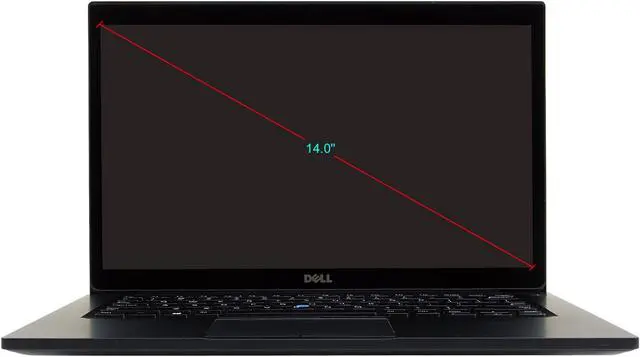 Alt view image 5 of 10 - DELL 14.0" Intel Core i7-6600U 16GB Memory 512 SSD Windows 10 7480