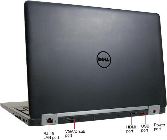 Alt view image 7 of 7 - DELL Precision 3510 Laptop Core i7 6820HQ (2.70 GHz) 16 GB Memory 480 SSD 15.6" Windows 10